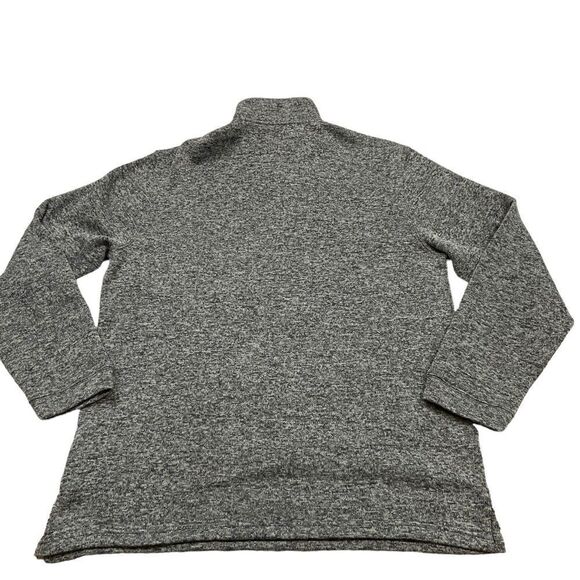 Haggar Men's Classic-Fit Fleece Quarter-Zip Pullover Sweater Size Large - Picture 7 of 9